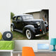 1937 Black Plymouth Wall Mural