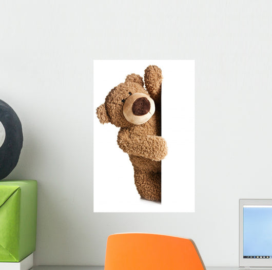 Teddy Bear behind White