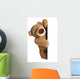 Teddy Bear behind White
