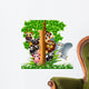 Various Funny Safari Animal Wall Decal
