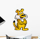 Happy and Proud Siberian Tiger Wall Decal