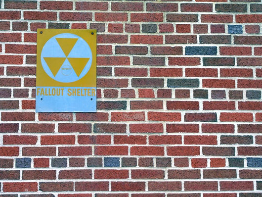 Fallout Shelter Sign Wall Mural