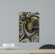 Fractal Vintage Steampunk Gear Wall Mural