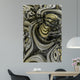 Fractal Vintage Steampunk Gear Wall Mural