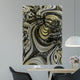 Fractal Vintage Steampunk Gear Wall Mural