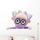 Scientist Looks over Blank Wall Decal