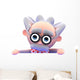 Scientist Looks over Blank Wall Decal