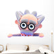 Scientist Looks over Blank Wall Decal