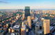 Boston Aerial View Wall Mural