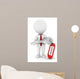 White People Key to Wall Decal