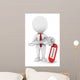 White People Key to Wall Decal