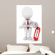White People Key to Wall Decal