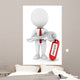 White People Key to Wall Decal