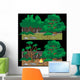 Forest Campfire Wall Mural
