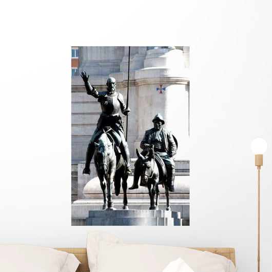 Plaza Espa Madrid Wall Decal