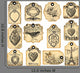 12 valentine labels Wall Decal