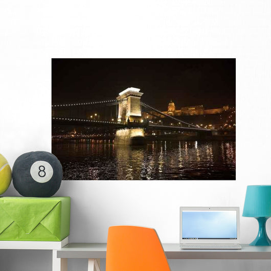 Budapest Night Wall Decal