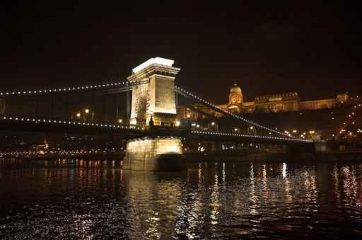 Budapest Night Wall Decal