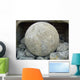 Baggerschaufel Mit Stahlkugel im Wall Decal
