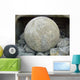 Baggerschaufel Mit Stahlkugel im Wall Decal