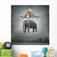 Fantasy Elephant Wall Decal