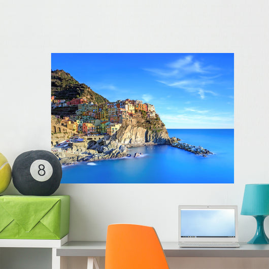 Manarola Village Rocks and