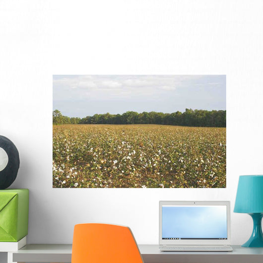 Cotton Field Wall Decal