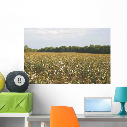 Cotton Field Wall Decal