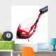 Pouring Red Wine Glass