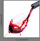 Pouring Red Wine Glass