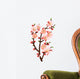 cherry blossom branch abstract background Wall Decal
