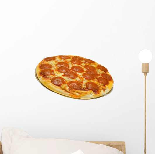Pepperoni and Cheese Pizza Wall Decal