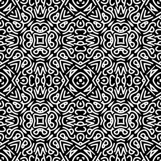 Monochrome Pattern 4 Wall Decal