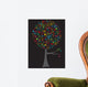 Pop Color Musical Notes Wall Mural