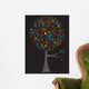 Pop Color Musical Notes Wall Mural