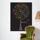 Pop Color Musical Notes Wall Mural