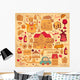 Vintage Vector Card with