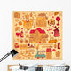 Vintage Vector Card with