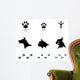 Domestic animals Wall Decal