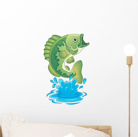 Freshwater fish theme image 6 Wall Decal