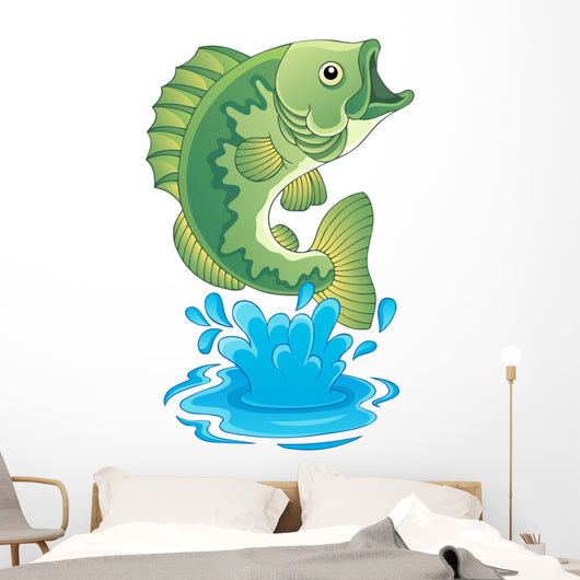 Freshwater fish theme image 6 Wall Decal