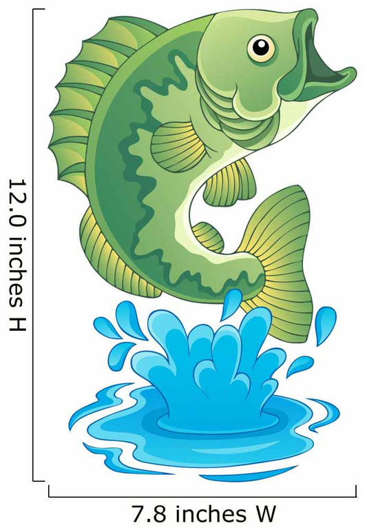 Freshwater fish theme image 6 Wall Decal