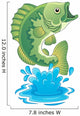 Freshwater fish theme image 6 Wall Decal