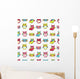 Owls Seamless Pattern Wall Decal