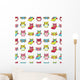 Owls Seamless Pattern Wall Decal