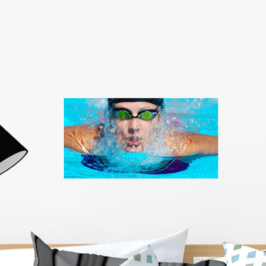 Swim Wall Mural