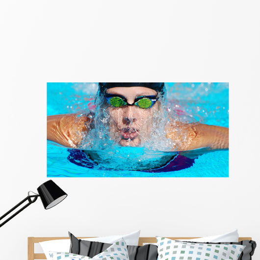 Swim Wall Mural