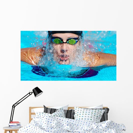Swim Wall Mural