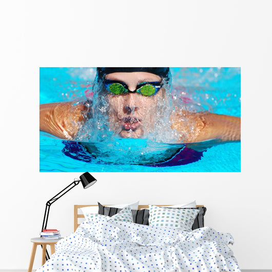 Swim Wall Mural