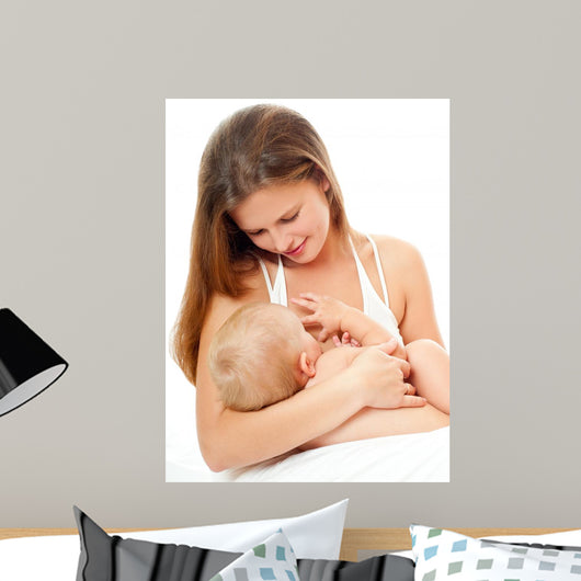 Mother Breast Feeding Her